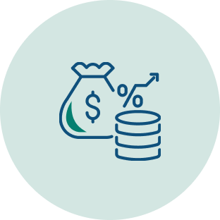 Budget and Growth Planning Icon